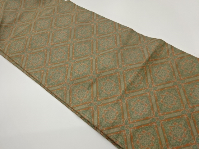 JAPANESE NAGOYA OBI / WOVEN TASUKI LATTICE